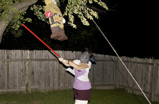 Illustration for article titled How to make a Luke Skywalker piñata (complete with a severed hand)